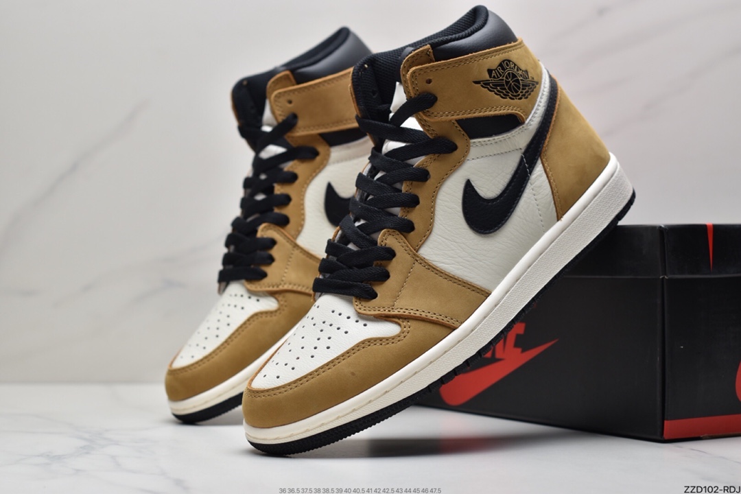 250 Air Jordan 1 Retro High OG 黑灰 555088-035