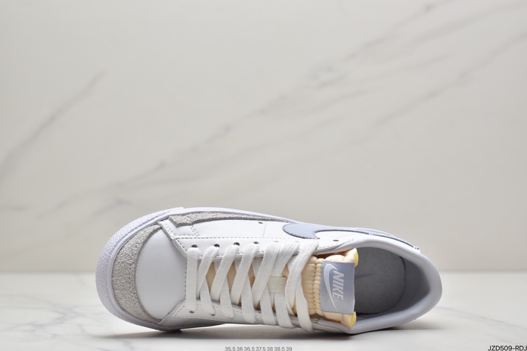 140 耐克Blazer Low ’1977 Vintage”White/Light Blue/Grey” DC4769-105