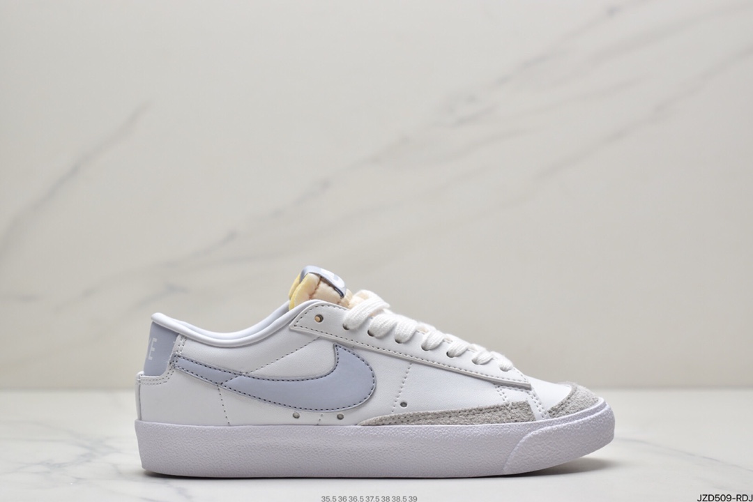 140 耐克Blazer Low ’1977 Vintage”White/Light Blue/Grey” DC4769-105