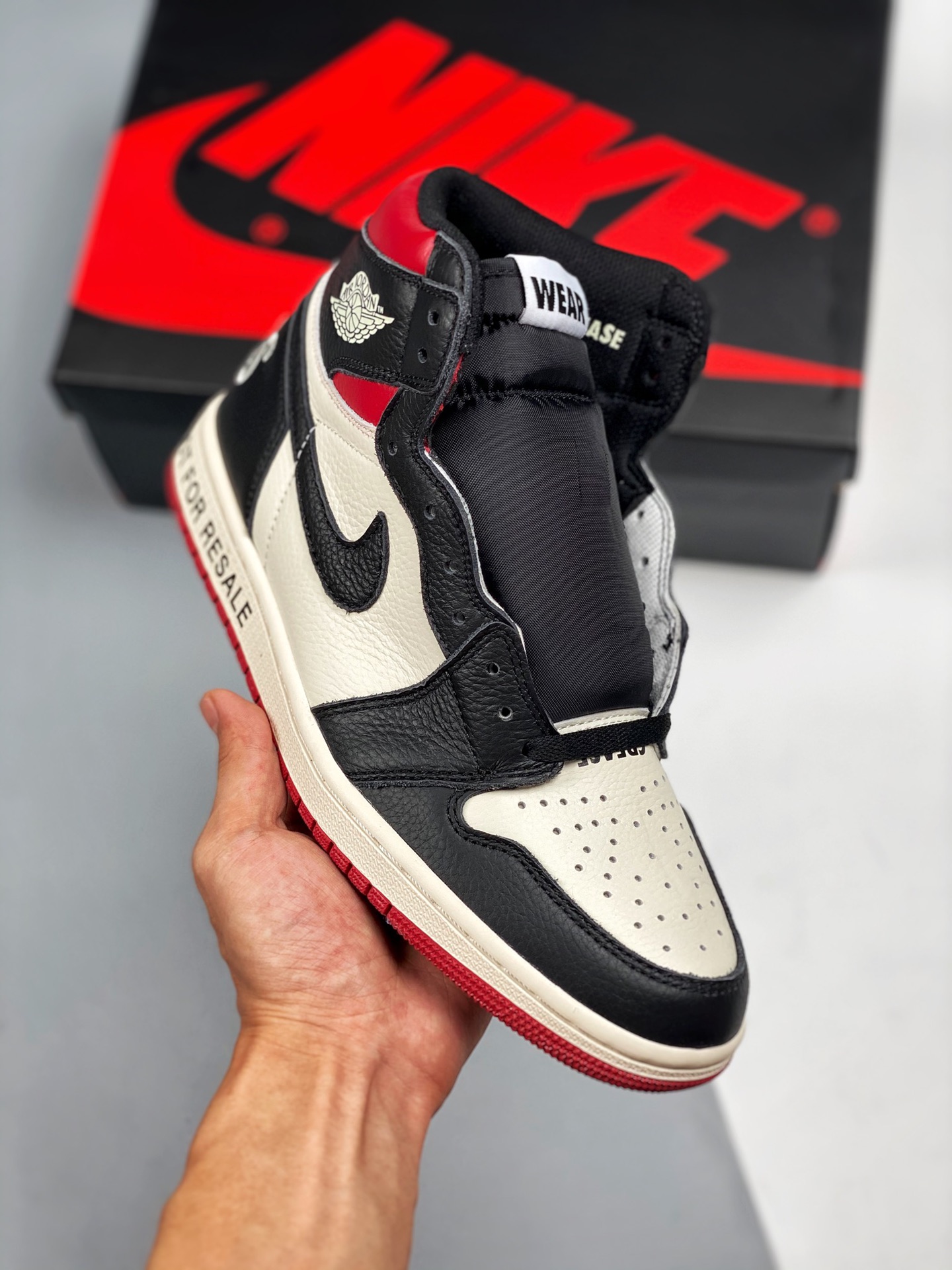 Air Jordan 1 Retro High NRG“禁止转卖” 纯原大厂出品 同价区间品质天花板 原装纸板原楦开发 极致鞋型一眼正即视感 #独家私模原档案开模，自动区别市面版本 #全鞋采用东莞头层皮，用料绝不含糊 #飞翼3D高频立体感…