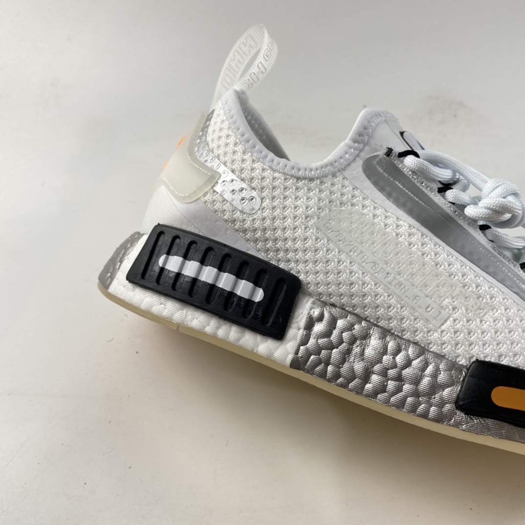 P190  AD NMD_R1 SPECTOO 阿迪三叶草低帮休闲爆米花跑步鞋 FX6818