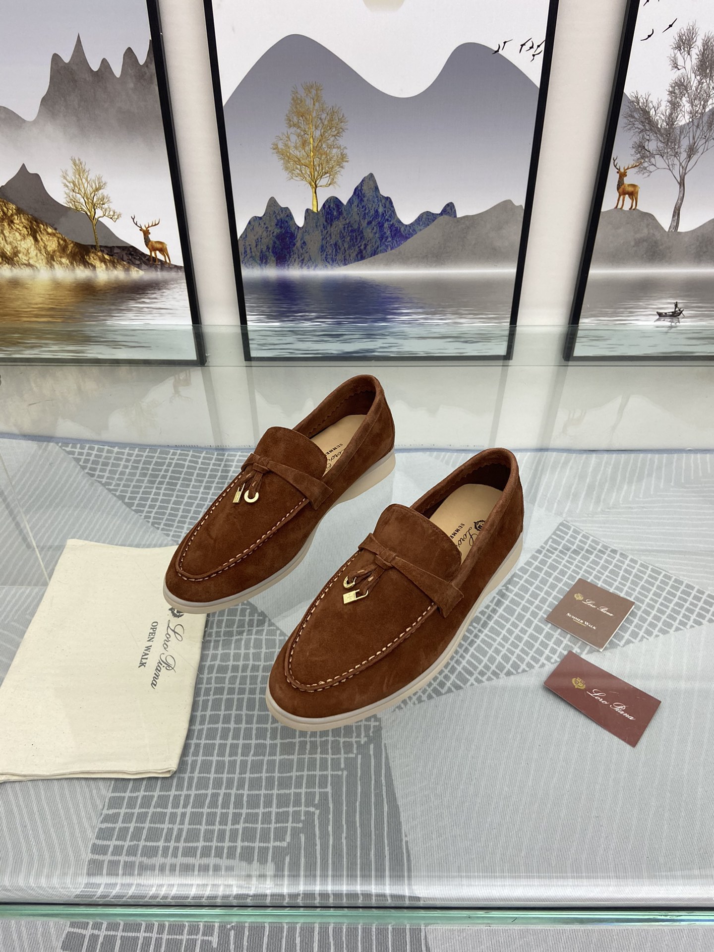 precio de fábrica 251Loro Piana* marea cuatro estaciones modelos clásicos. Parte superior: oveja imp