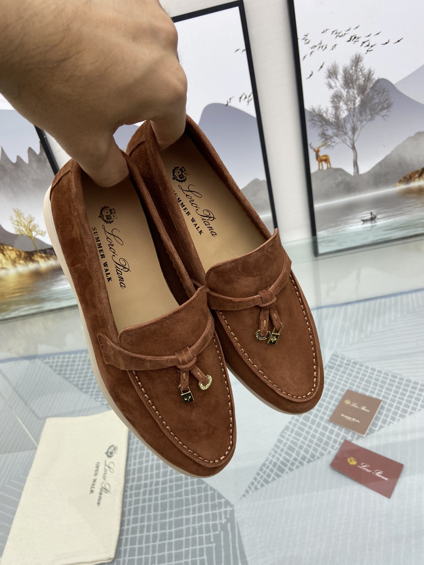 precio de fábrica 251Loro Piana* marea cuatro estaciones modelos clásicos. Parte superior: oveja imp