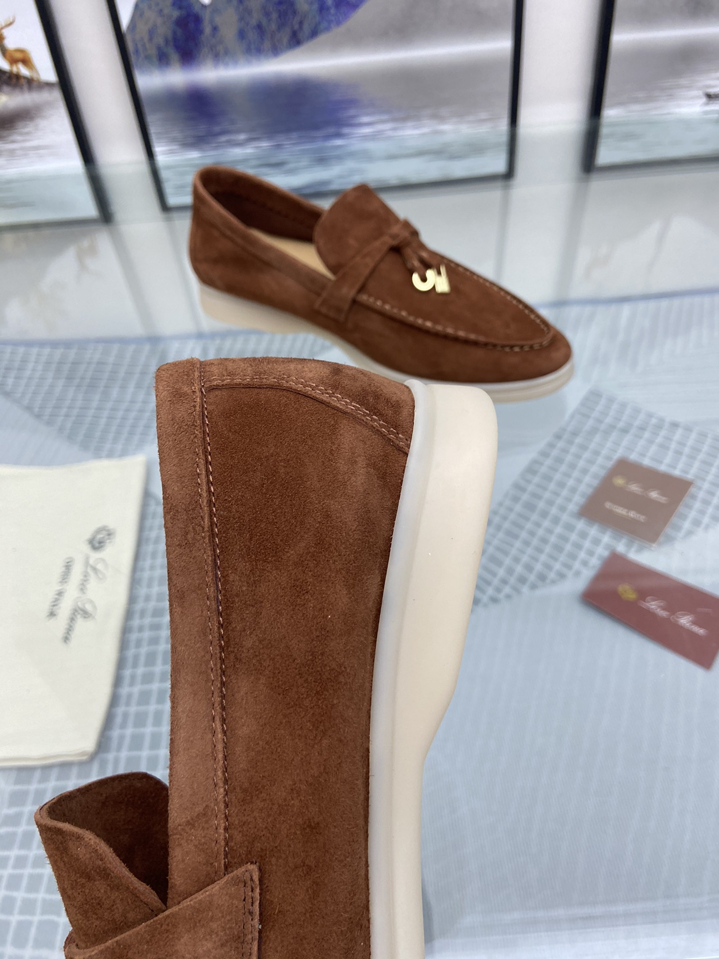 precio de fábrica 251Loro Piana* marea cuatro estaciones modelos clásicos. Parte superior: oveja imp