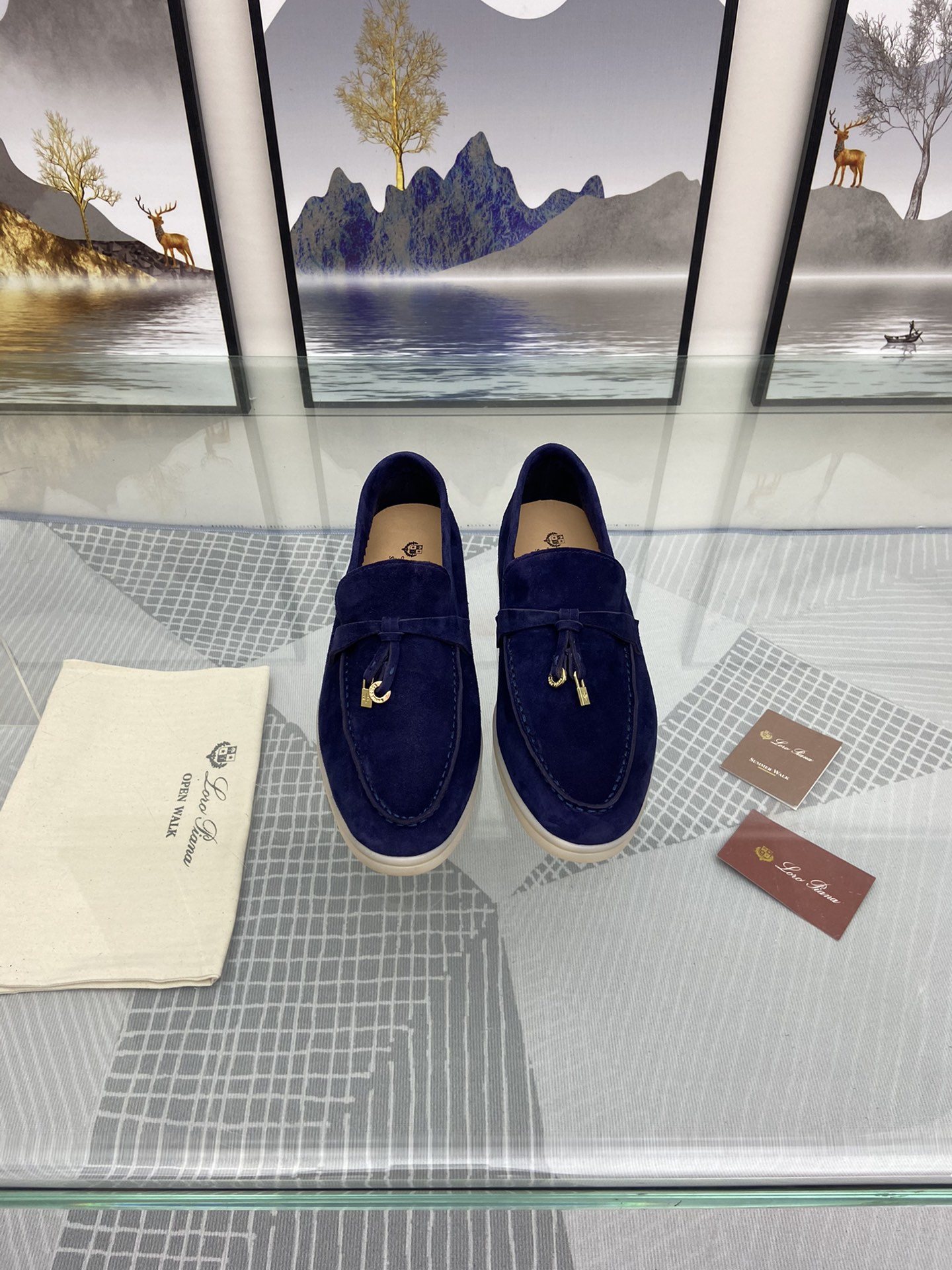 precio de fábrica 251Loro Piana* marea cuatro estaciones modelos clásicos. Parte superior: oveja imp