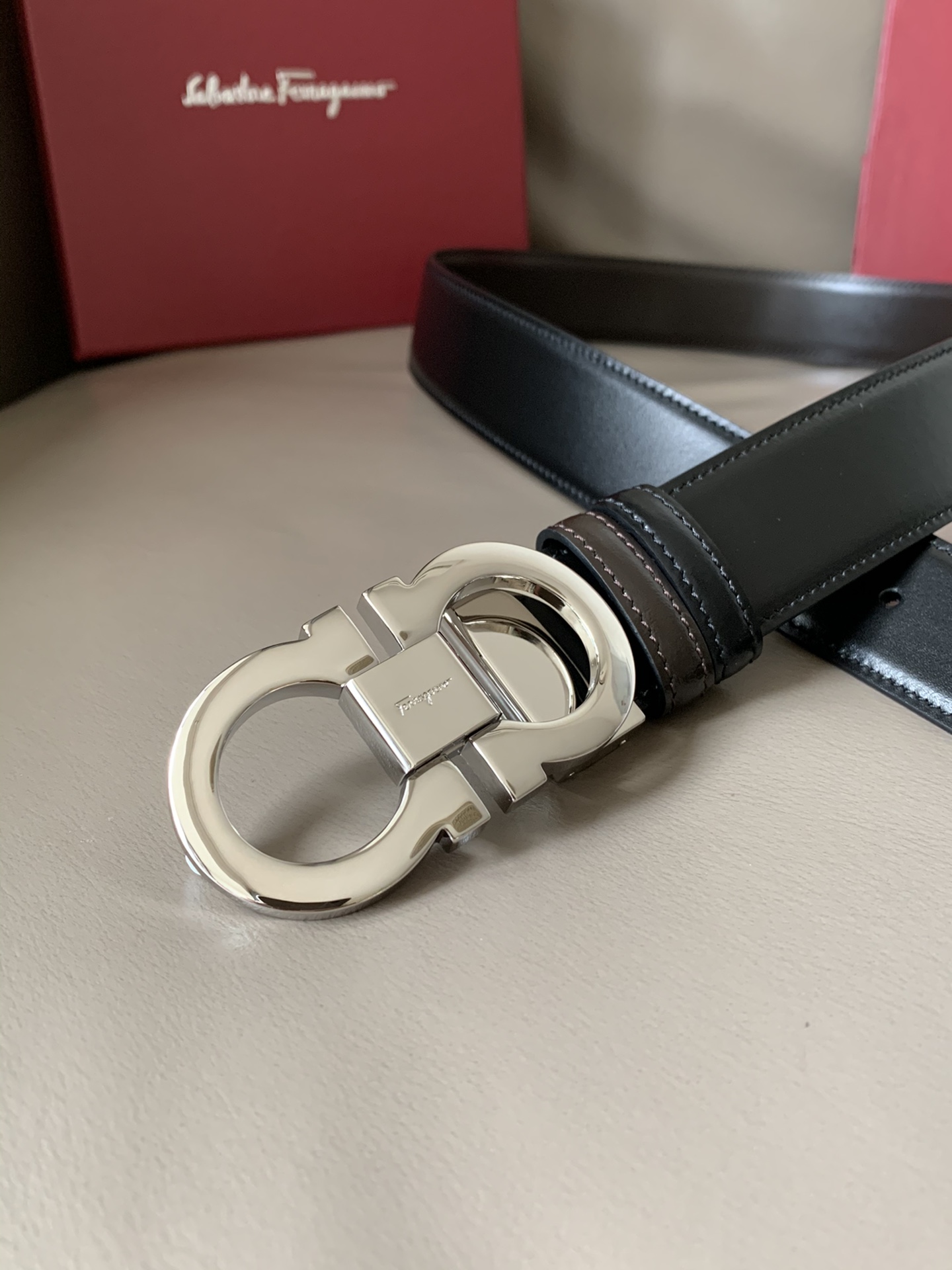 [Ferragamo Belts]Ferragamo counter, same style, men