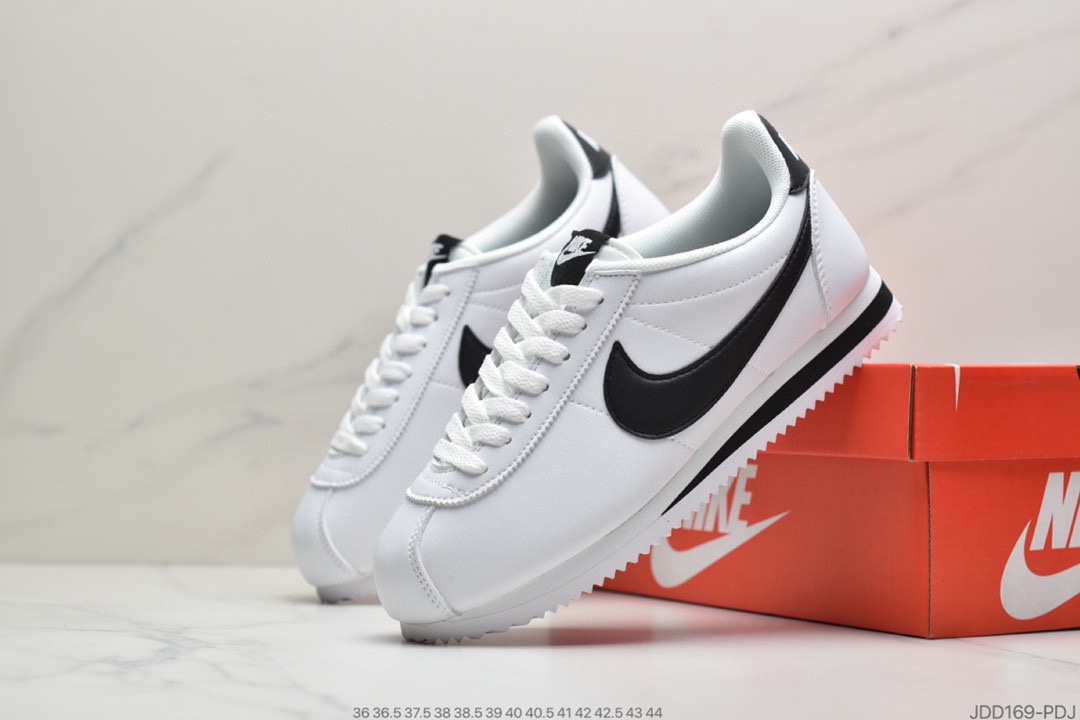 120 耐克Nike  Classic Cortez Leather 阿甘系列经典休闲运动鞋 807471-103