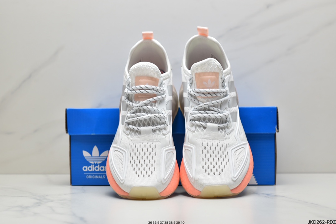 160 阿迪达斯AD Originals ZX 2K Boost 这款街头经典板鞋FY2013