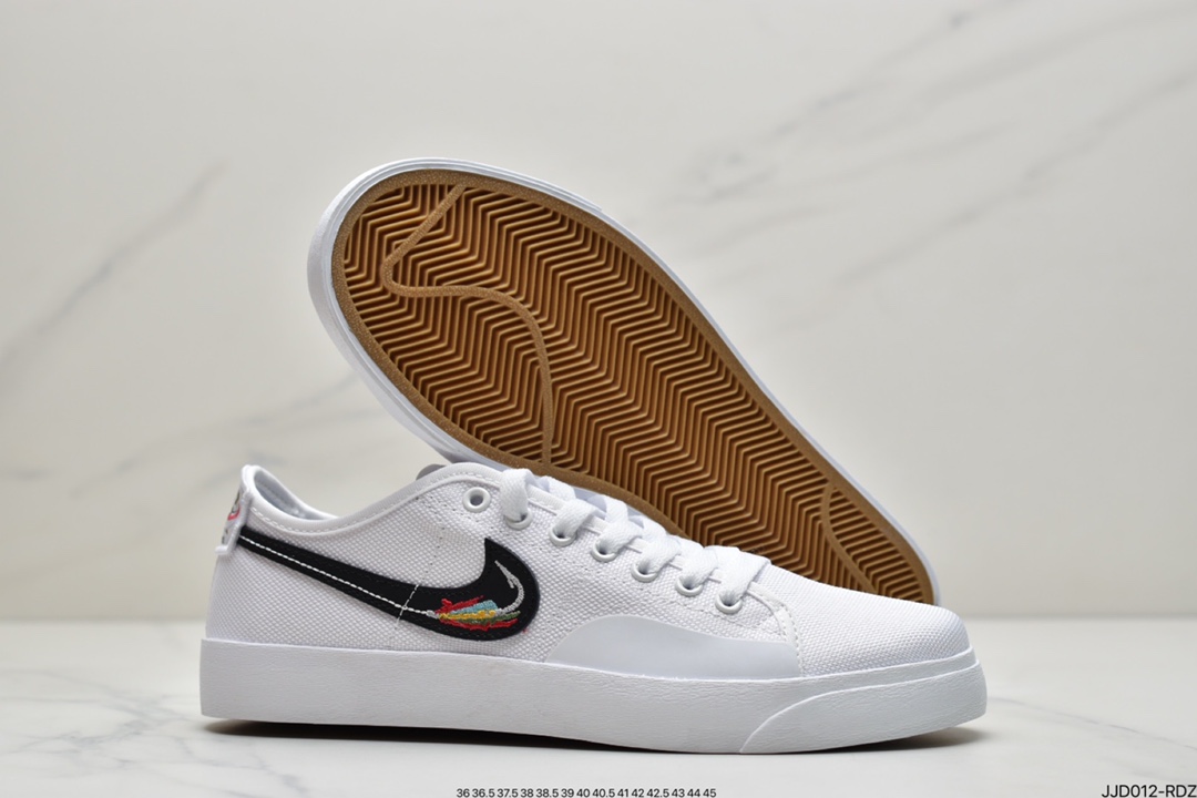 130 耐克Daan Van Der Linden x Nike SB Blazer Court 淡卡其 CZ5605-201