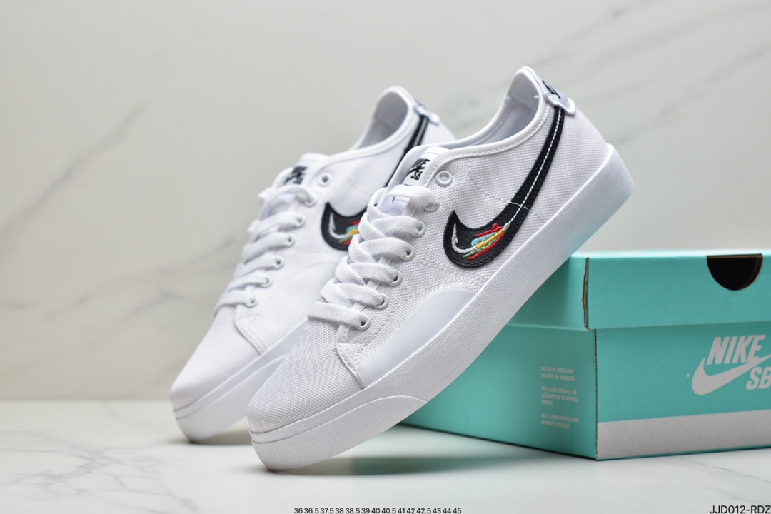 130 耐克Daan Van Der Linden x Nike SB Blazer Court 淡卡其 CZ5605-201