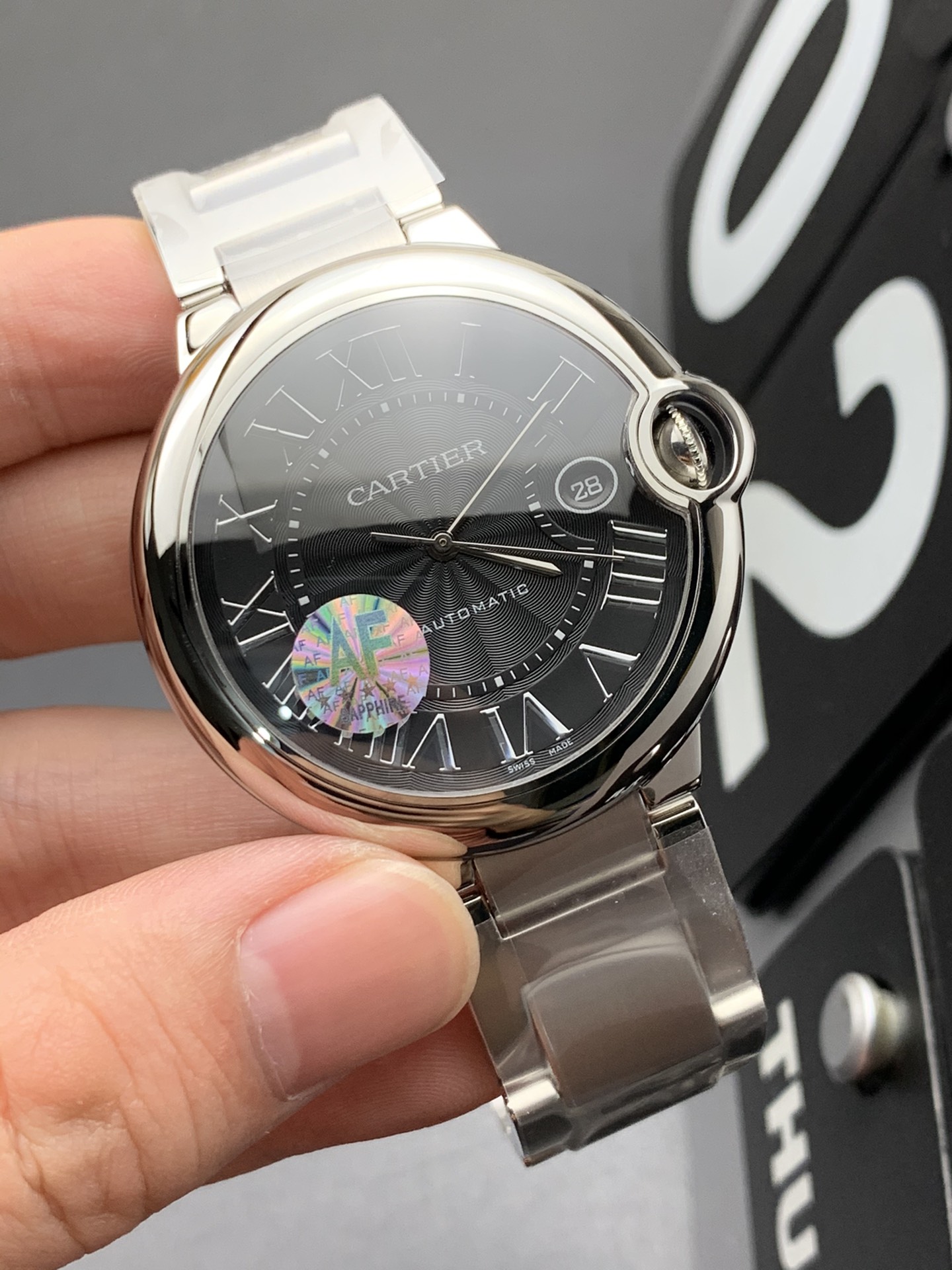 Cartier AF 黑面 球