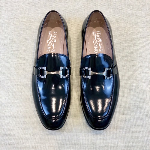 Elegantes Zapatos de Vestir Salvatore Ferragamo para Hombre en Piel Genuina 1 Elegantes Zapatos de Vestir Salvatore Ferragamo para Hombre en Piel Genuina