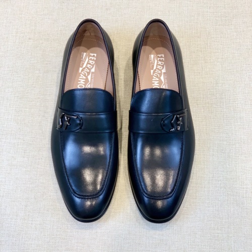 Ferragamo Heren Loafers Leer Zwart Formeel Zakelijk Elegant Schoenen Maat 39-44 1 Ferragamo Heren Loafers Leer Zwart Formeel Zakelijk Elegant Schoenen Maat 39-44