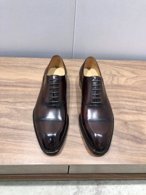 Louis Vuitton Leather Oxford Dress Shoes - Brown, Formal, Lace-up, New 1 Louis Vuitton Leather Oxford Dress Shoes - Brown, Formal, Lace-up, New