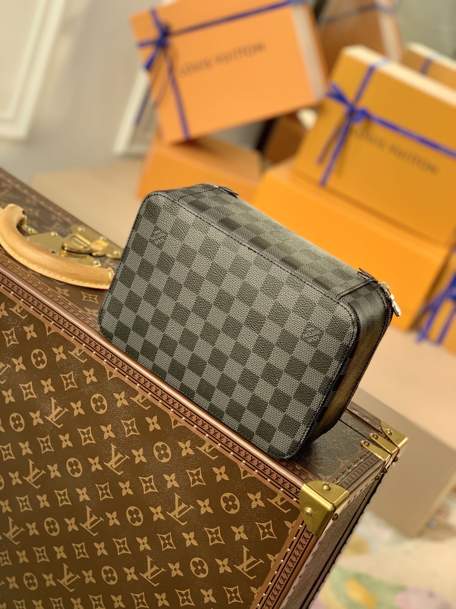 Louis Vuitton LV Packing Cube MM 珠宝盒 N40182