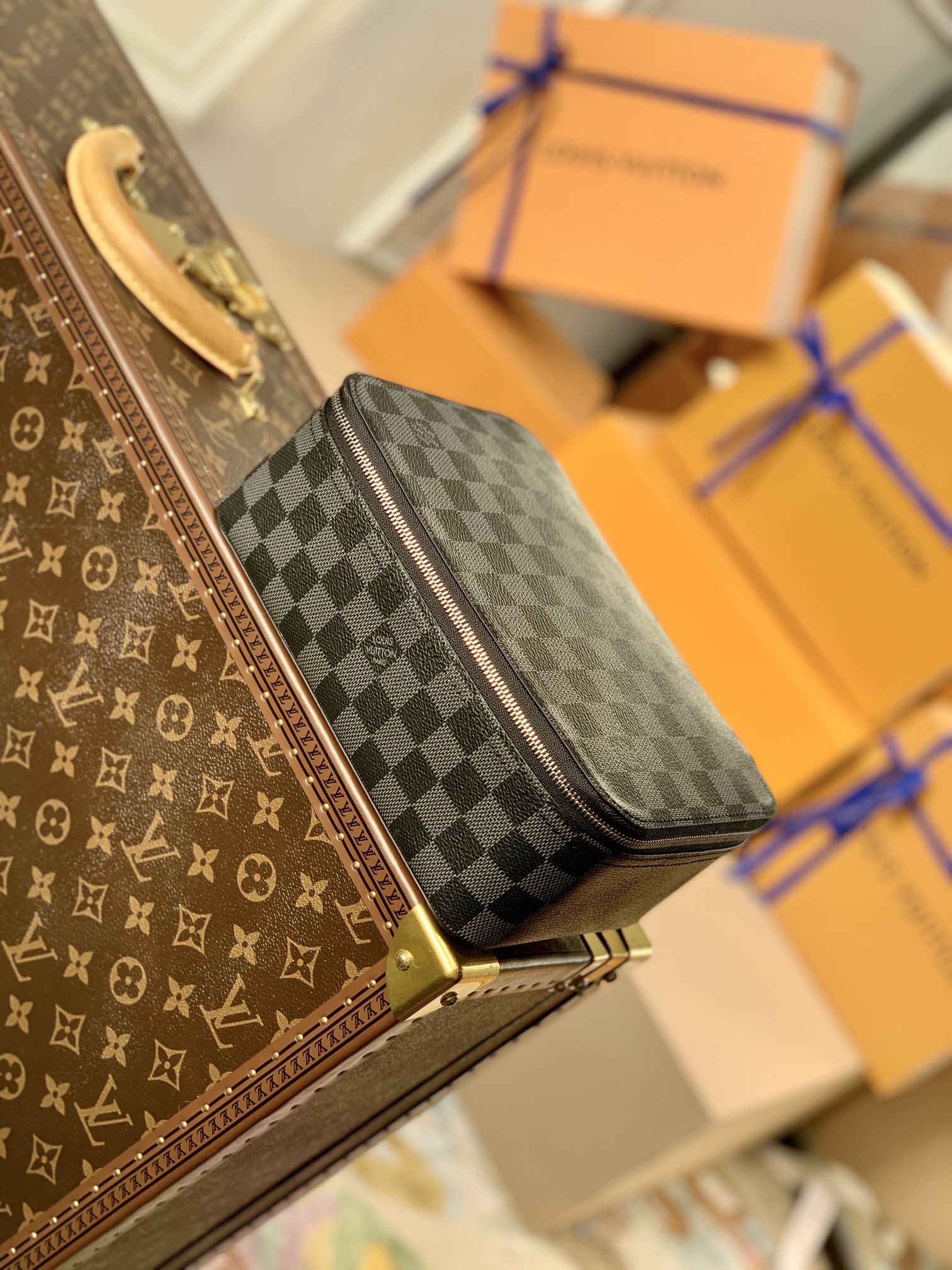 Louis Vuitton LV Packing Cube MM 珠宝盒N40182 名媛网