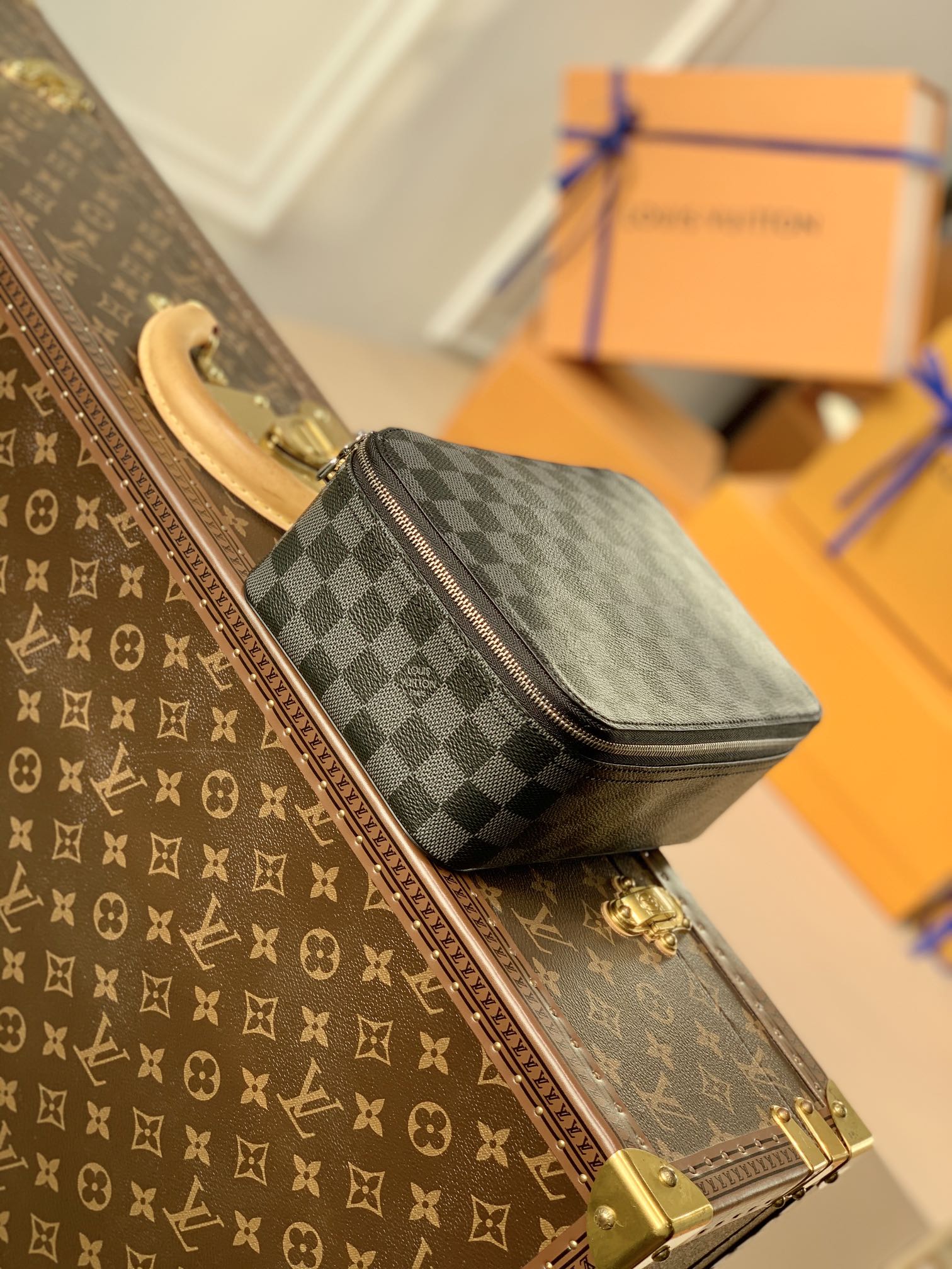 Louis Vuitton LV Packing Cube MM 珠宝盒 N40182