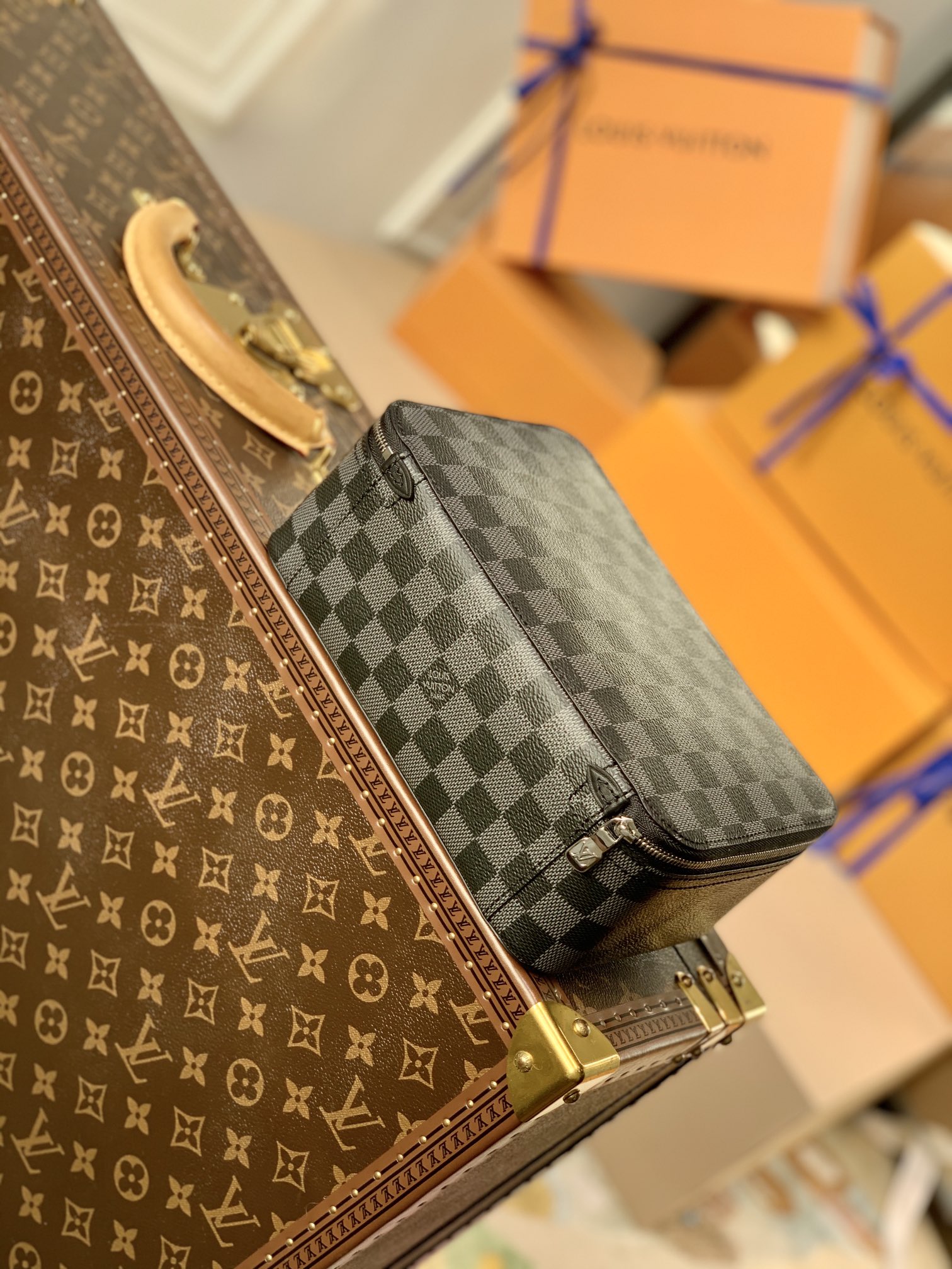 Louis Vuitton LV Packing Cube MM 珠宝盒 N40182