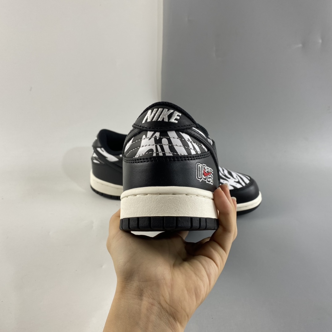 P300  Quartersnacks x  NIKE SB  Dunk  ” Zebra” 休闲板鞋 DM3510-001