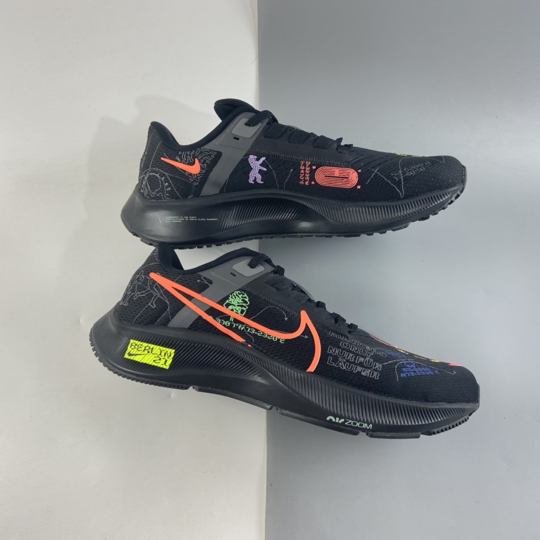 P180  NIKE Air Zoom Pegasus 38 耐克网面透气跑鞋  DN9256-001