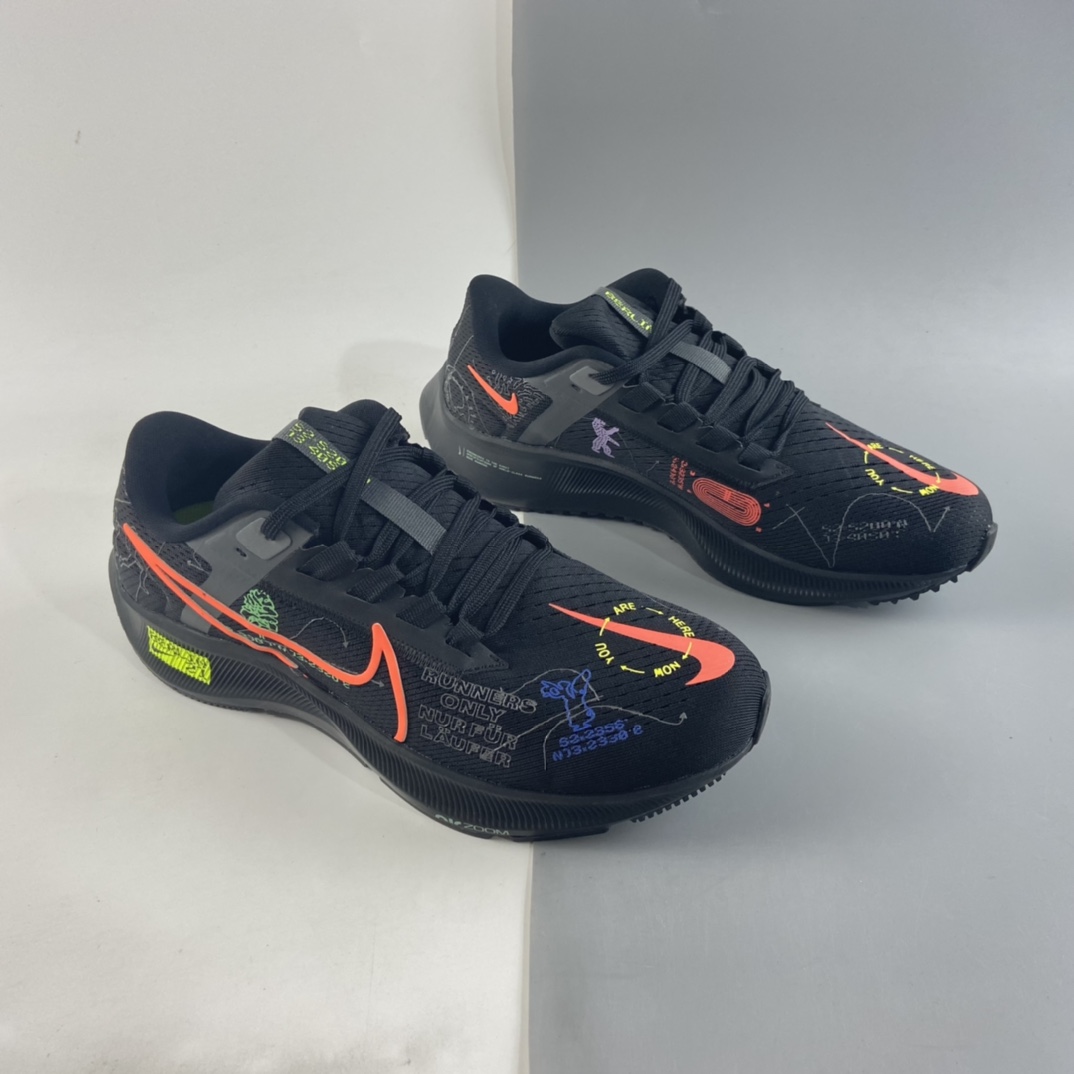 P180  NIKE Air Zoom Pegasus 38 耐克网面透气跑鞋  DN9256-001