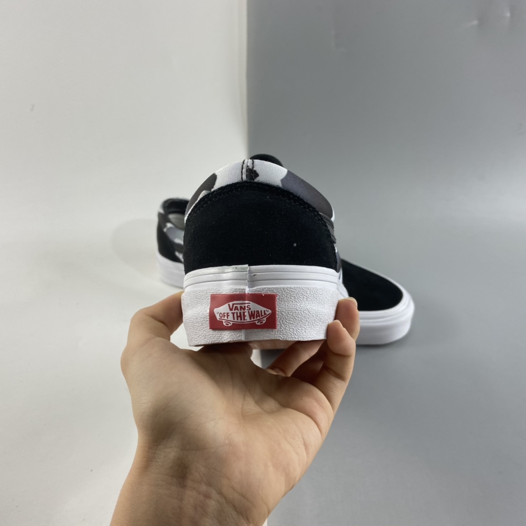 P150  Vans Ward 范斯运动休闲迷彩系列板鞋 迷彩黑 VN0A38DMU2I