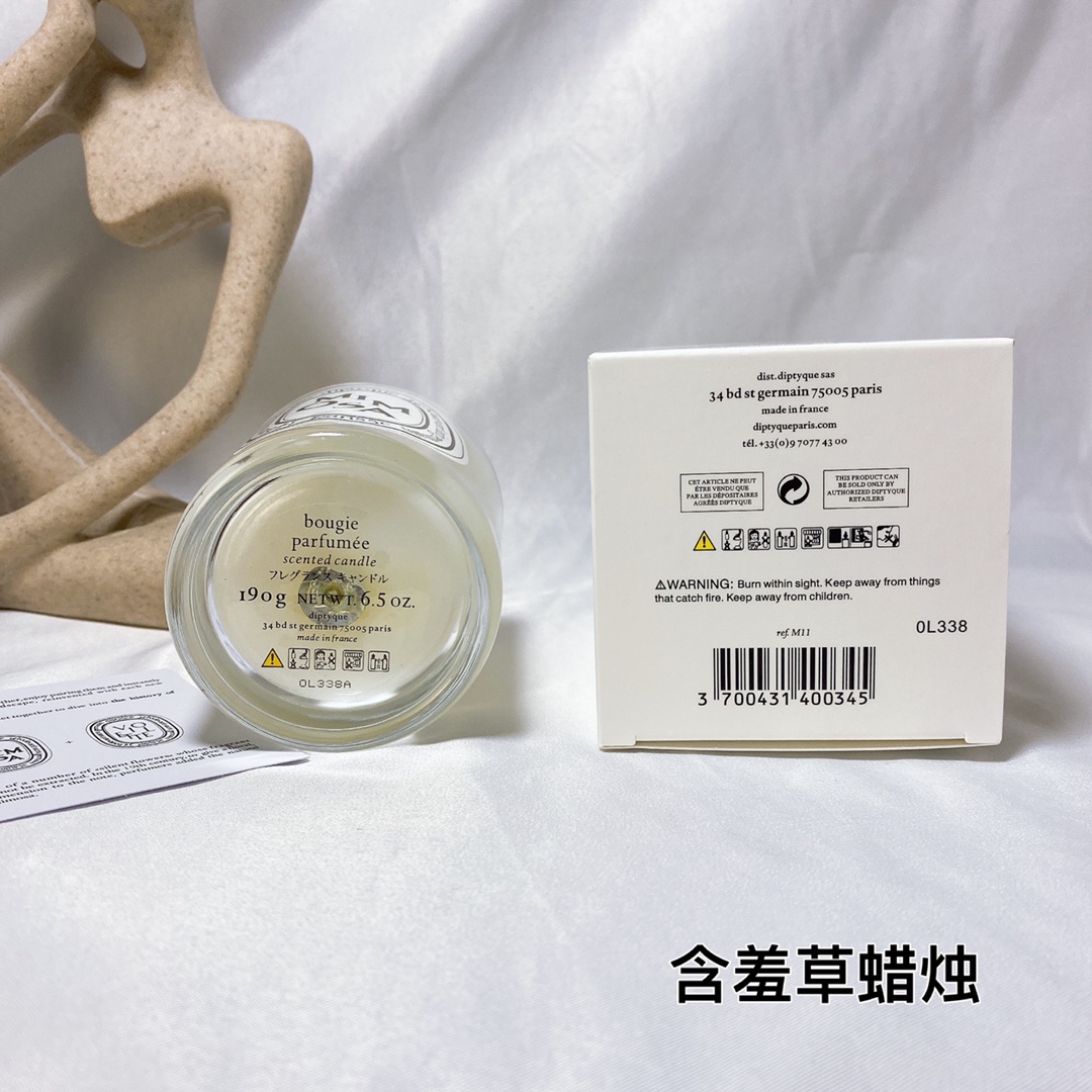 Diptyque Mimosa Scented Candle | 190g | Fresh and Pure Aroma 2 i1630589907 3402 1