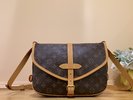 Louis Vuitton LV Saumur Bags Handbags Replica Online Monogram Canvas Cowhide Fashion M40710