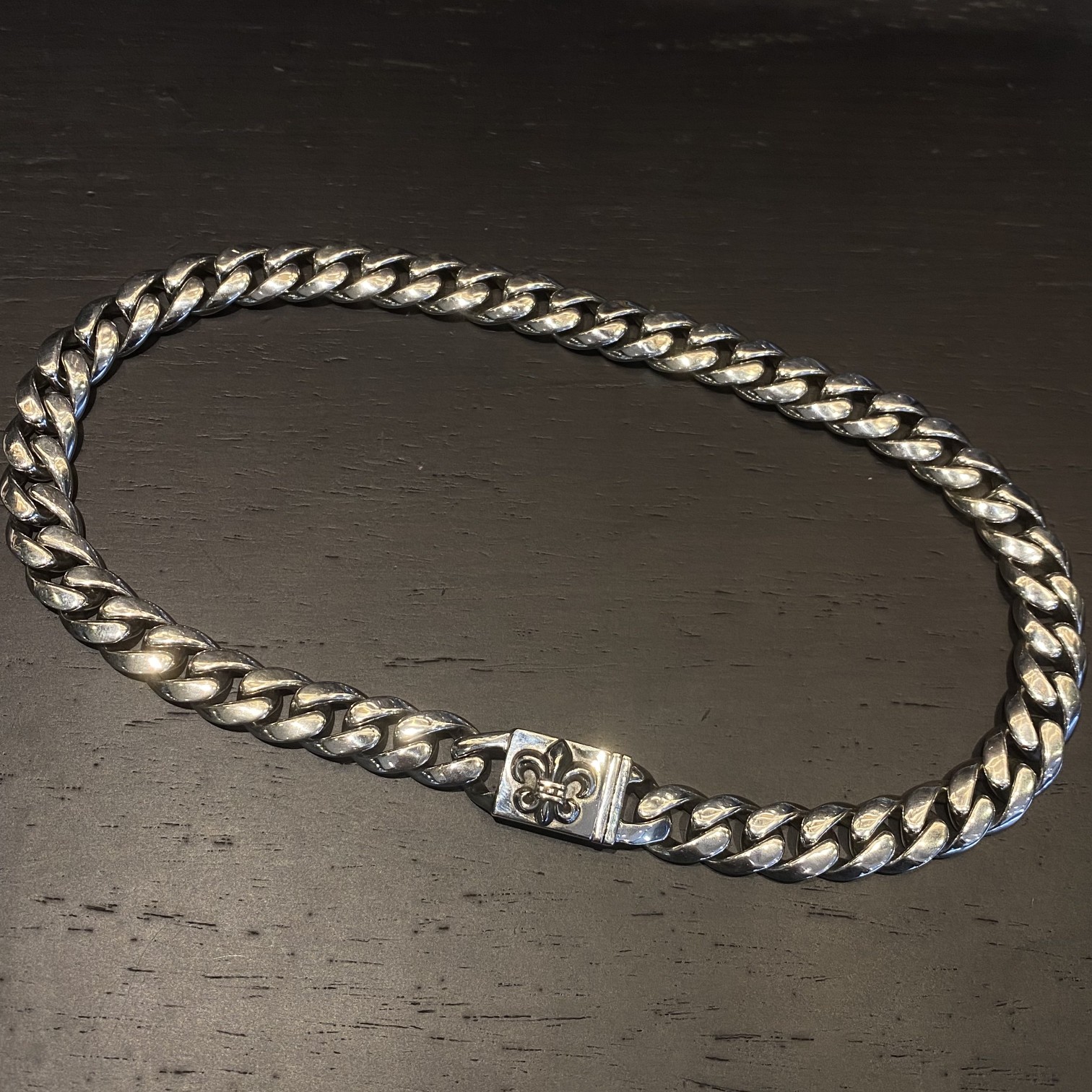 Chrome Hearts 新品上架𝐂𝐡𝐫𝐨𝐦𝐞 𝐡𝐞𝐚𝐫𝐭𝐬 克罗心大童军花项链