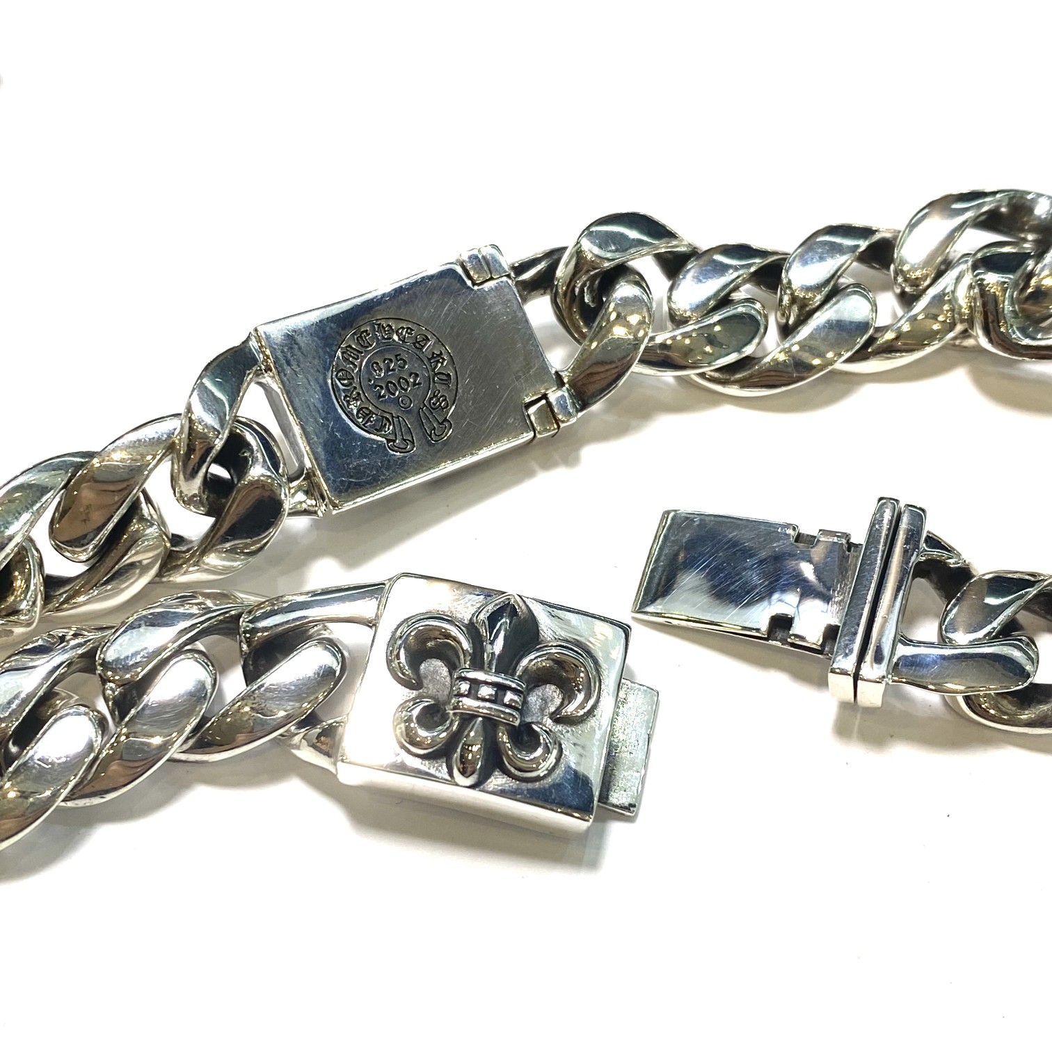 Chrome Hearts 新品上架𝐂𝐡𝐫𝐨𝐦𝐞 𝐡𝐞𝐚𝐫𝐭𝐬 克罗心大童军花项链