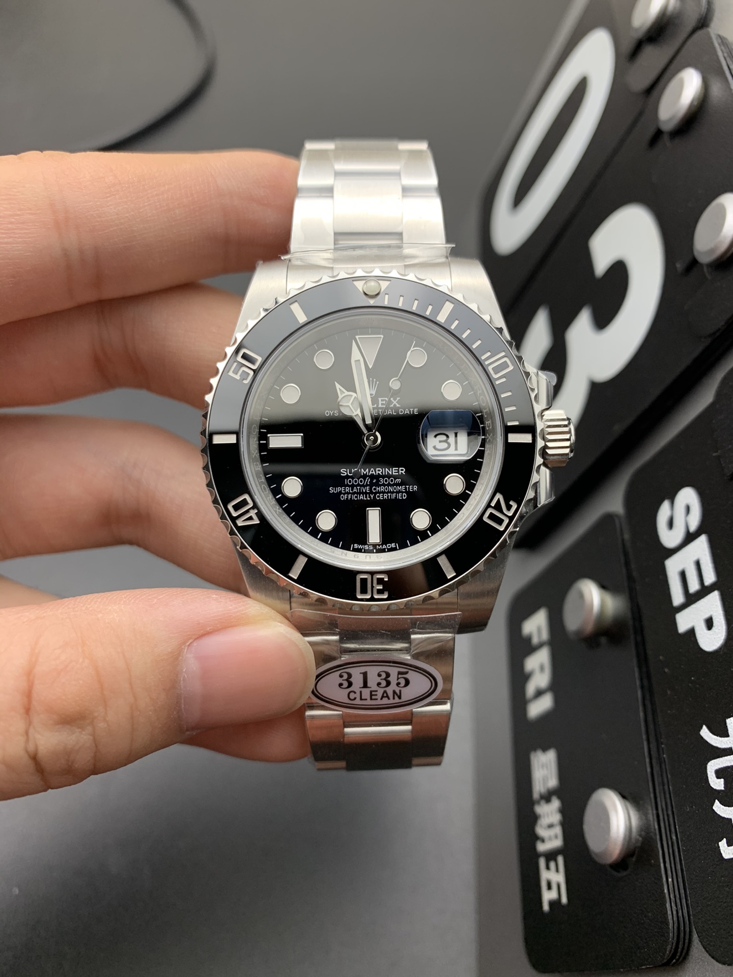 Rolex C 3135黑鬼