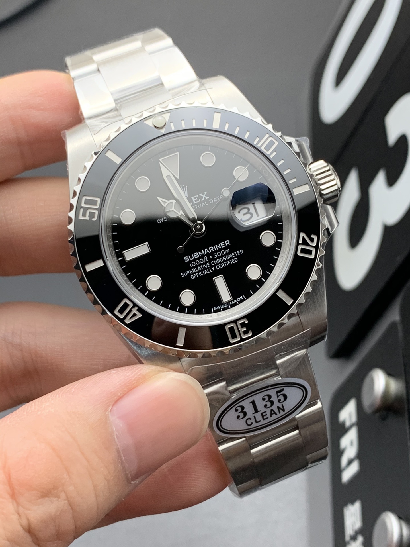 Rolex C 3135黑鬼