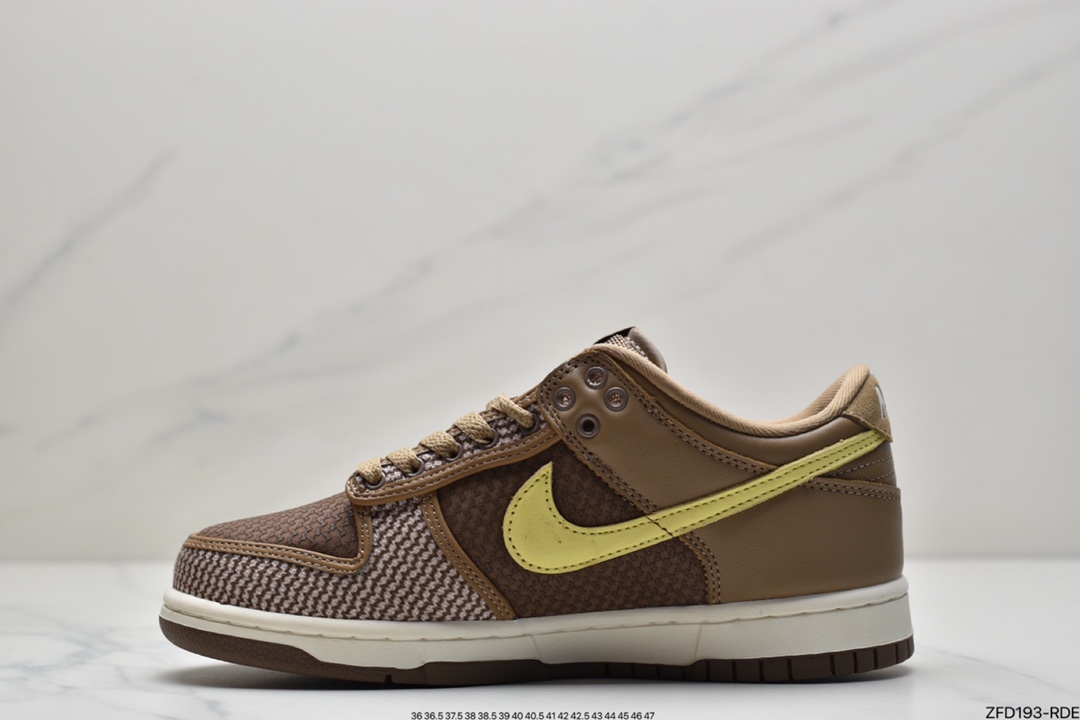 280 耐克NIKE DUNK LOW X UNDEFEATED “inside out”棕黄 DH3061-200
