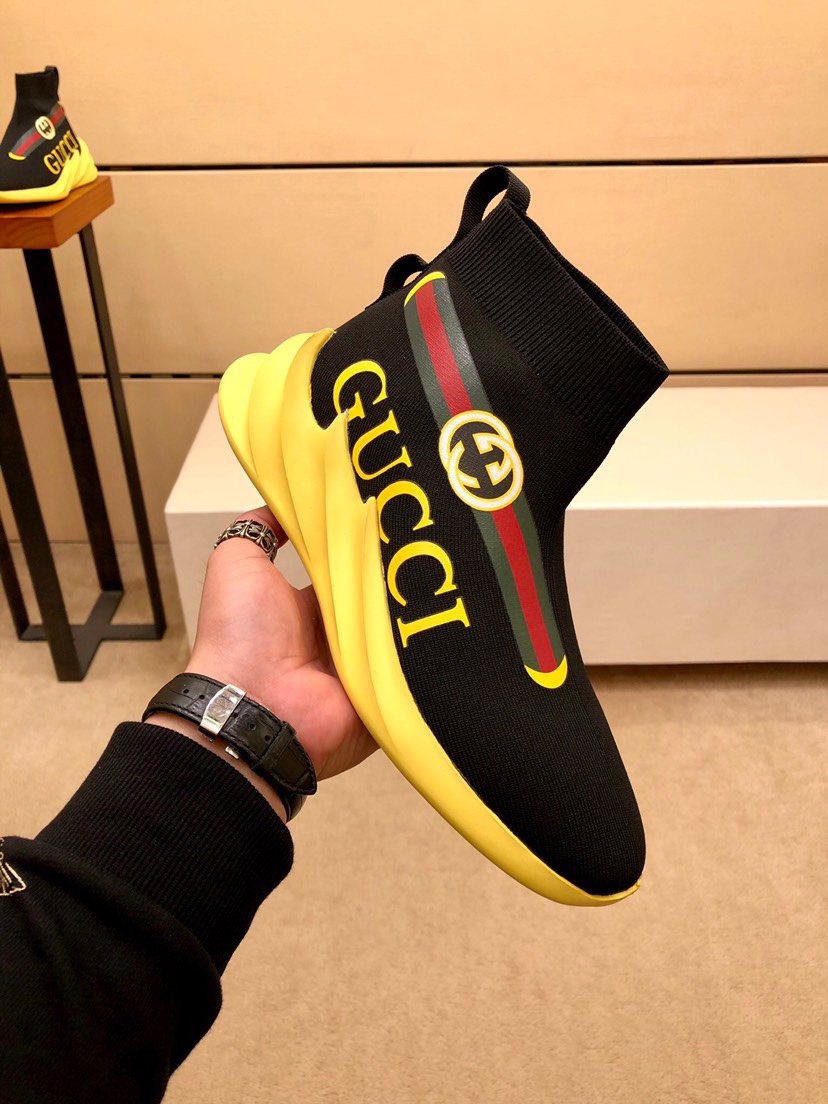 Calcetines y zapatos de marca compartida Balenciaga y Gucci de la más alta calidad, zapatillas deportivas y zapatos par…