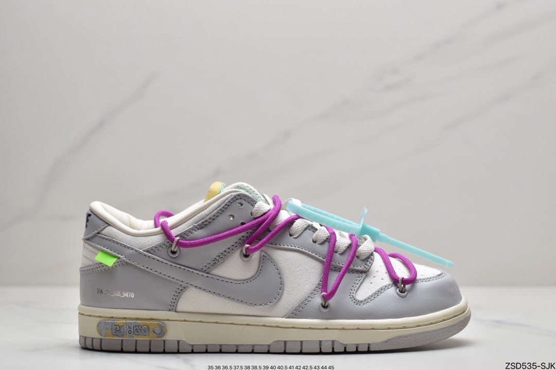 320  Off-White x Nike SB Dunk Low ”The 50”OW联名 DM1602