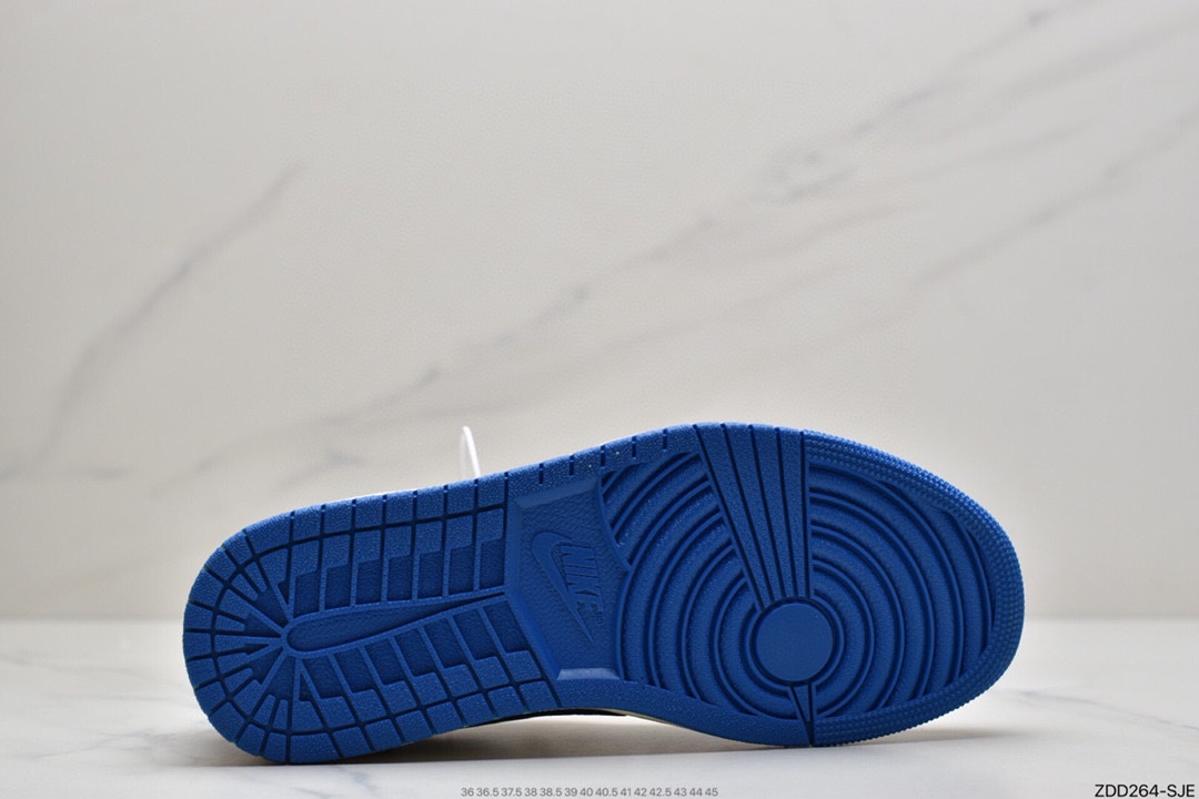 230 Travis Scott x Fragment x Air Jordan 1 Low“Military Blue”闪电倒钩低帮 DM7866-140