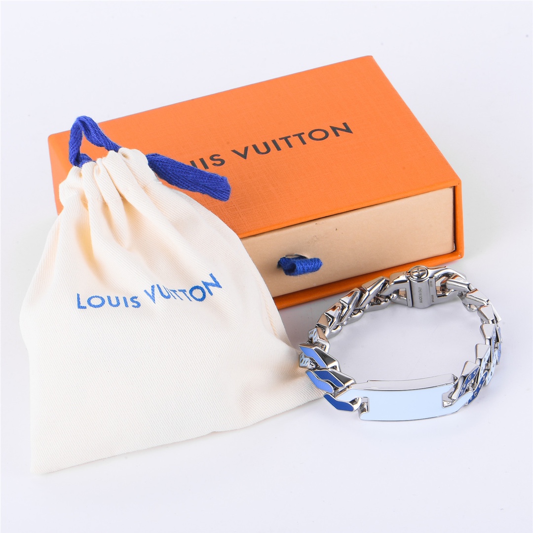 200 Louis Vuitton/路易威登 21ss Chain Links银色手链