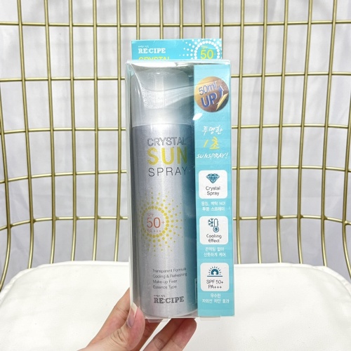 Re:cipe Crystal Sun Spray SPF50+ PA+++, 150ml - Cooling & Waterproof 1 Re:cipe Crystal Sun Spray SPF50+ PA+++, 150ml - Cooling & Waterproof