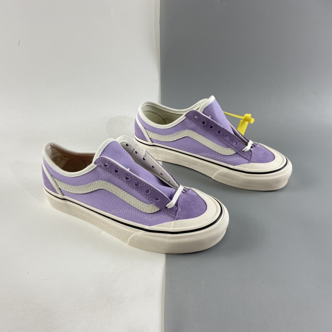 70  Vans Style 36 Decon SF 半月包头 日版限定款 雾霾蓝紫 VN0A3023SJ1