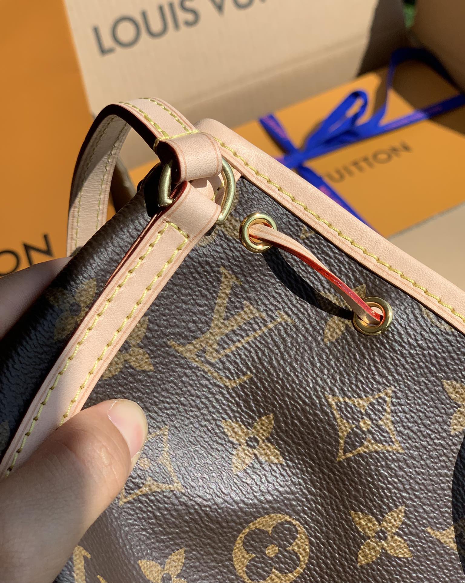 🌼 m41346尺寸13×16×10cm 专柜的断货王L*V NANO NOE mini小水桶，这款真的