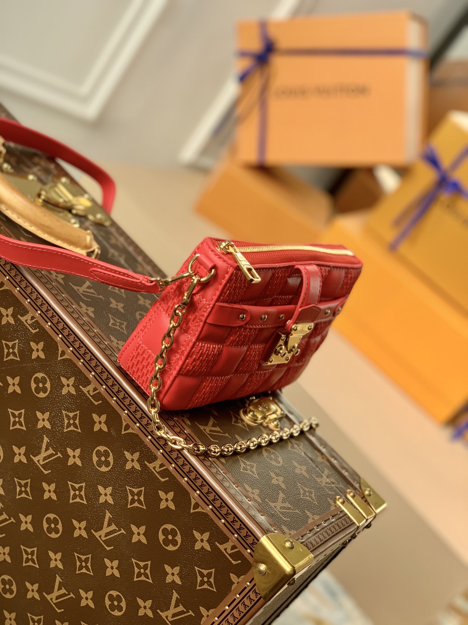 Louis Vuitton LV Pochette Trocadéro 相机包 M59049