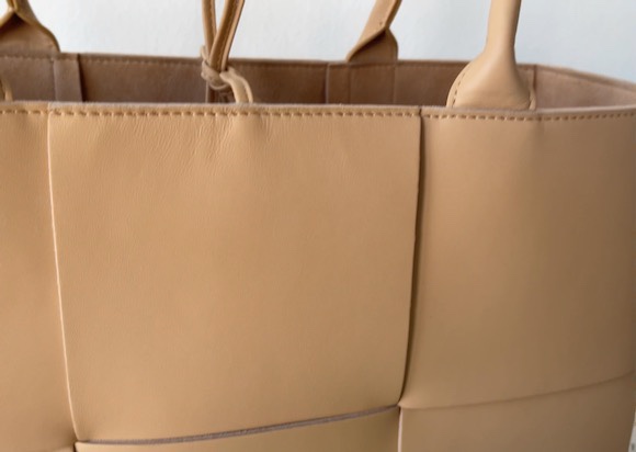 Bottega Veneta Tote Bags Apricot Color