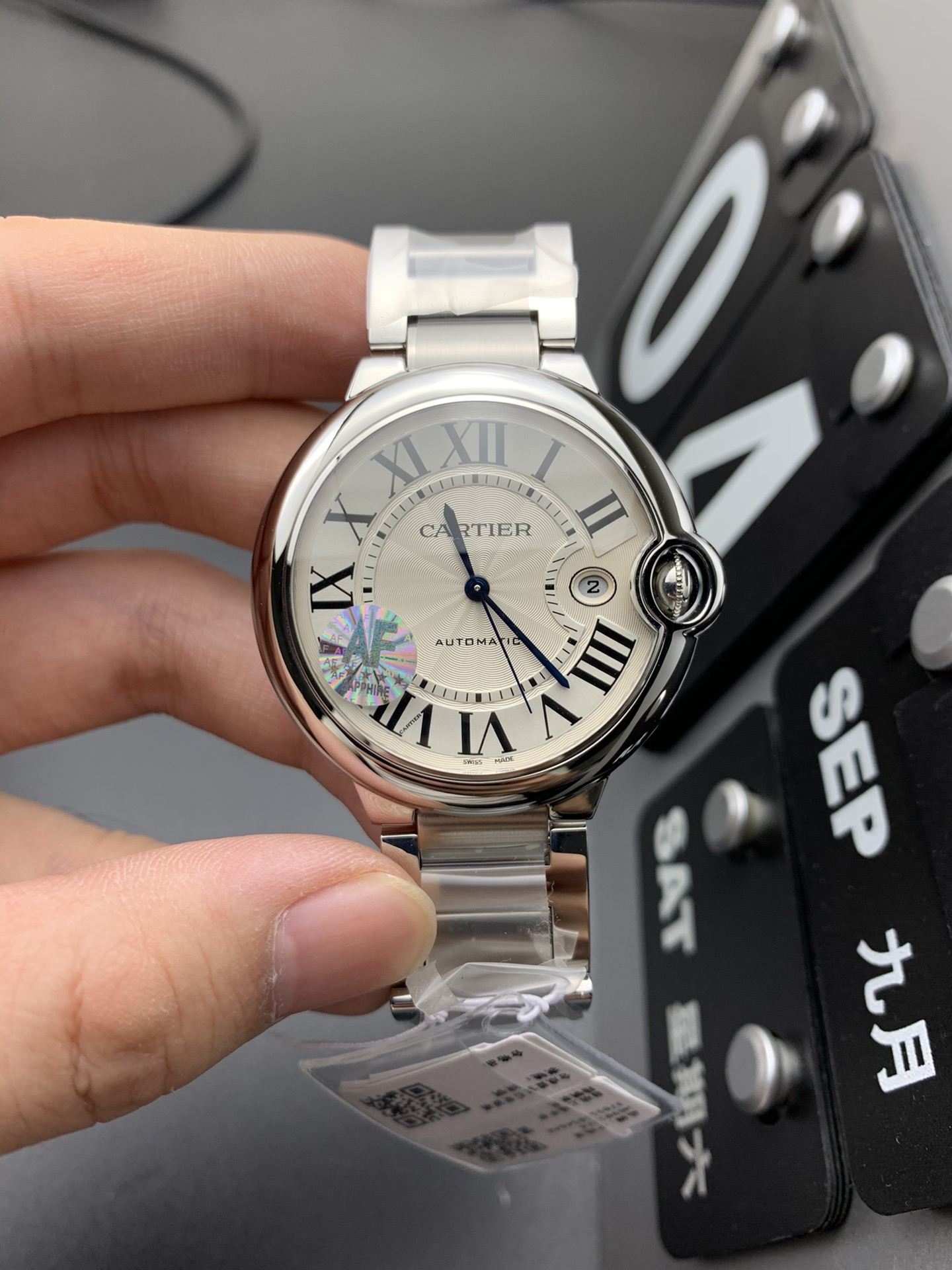 Cartier AF 钢带 球