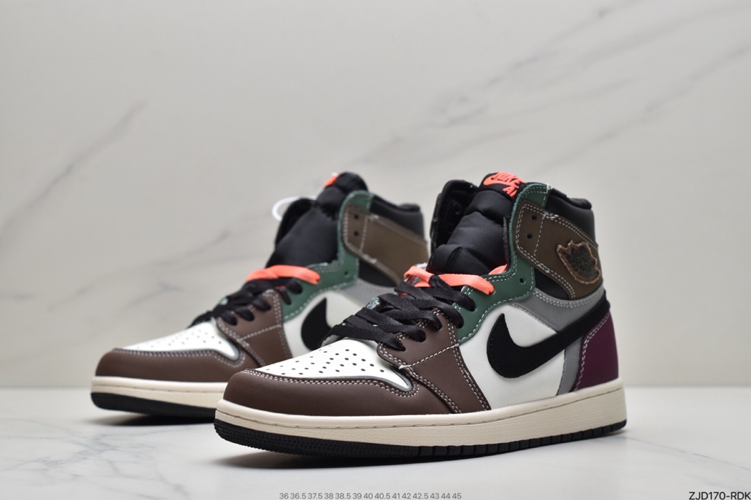 240  Air Jordan 1 Retro High OG  ”Hand Crafted”  彩色拼接DH3097ZR