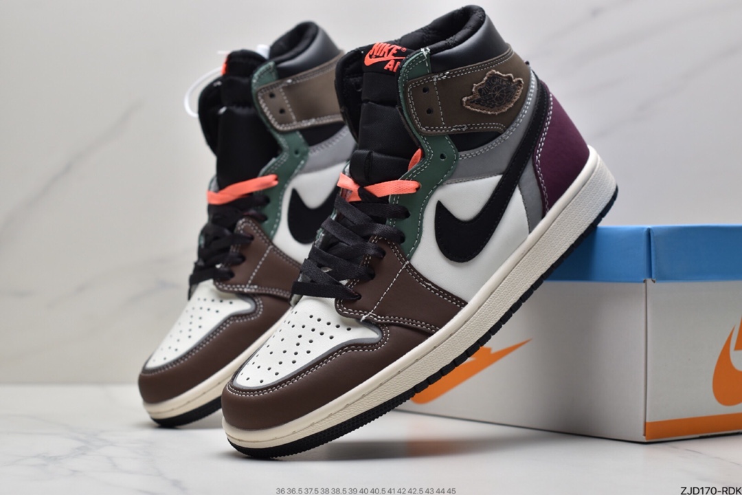 240  Air Jordan 1 Retro High OG  ”Hand Crafted”  彩色拼接DH3097ZR