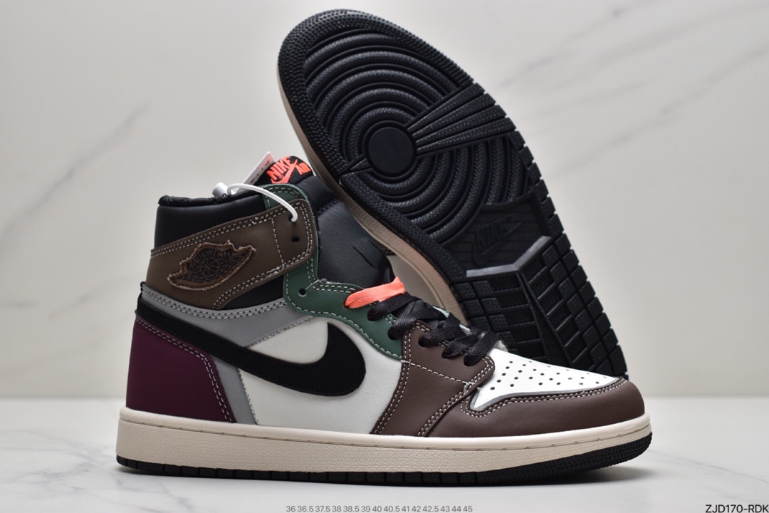 240  Air Jordan 1 Retro High OG  ”Hand Crafted”  彩色拼接DH3097ZR
