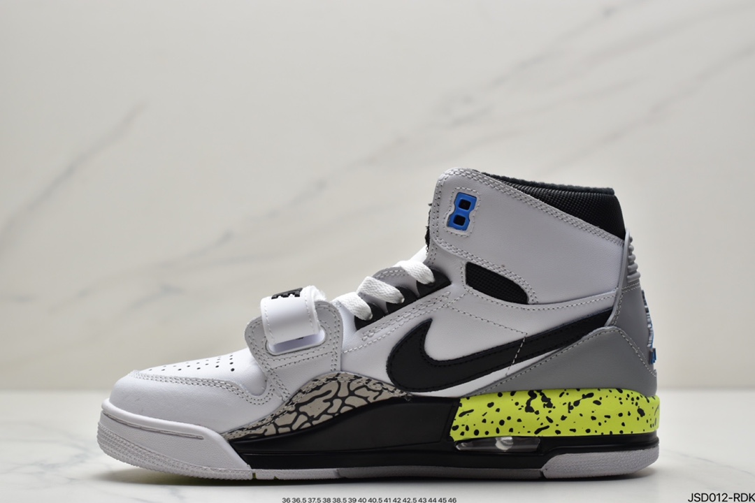 200  Air Jordan  Legacy 三合一312 ”橘白”有着交错结合AQ4160-140