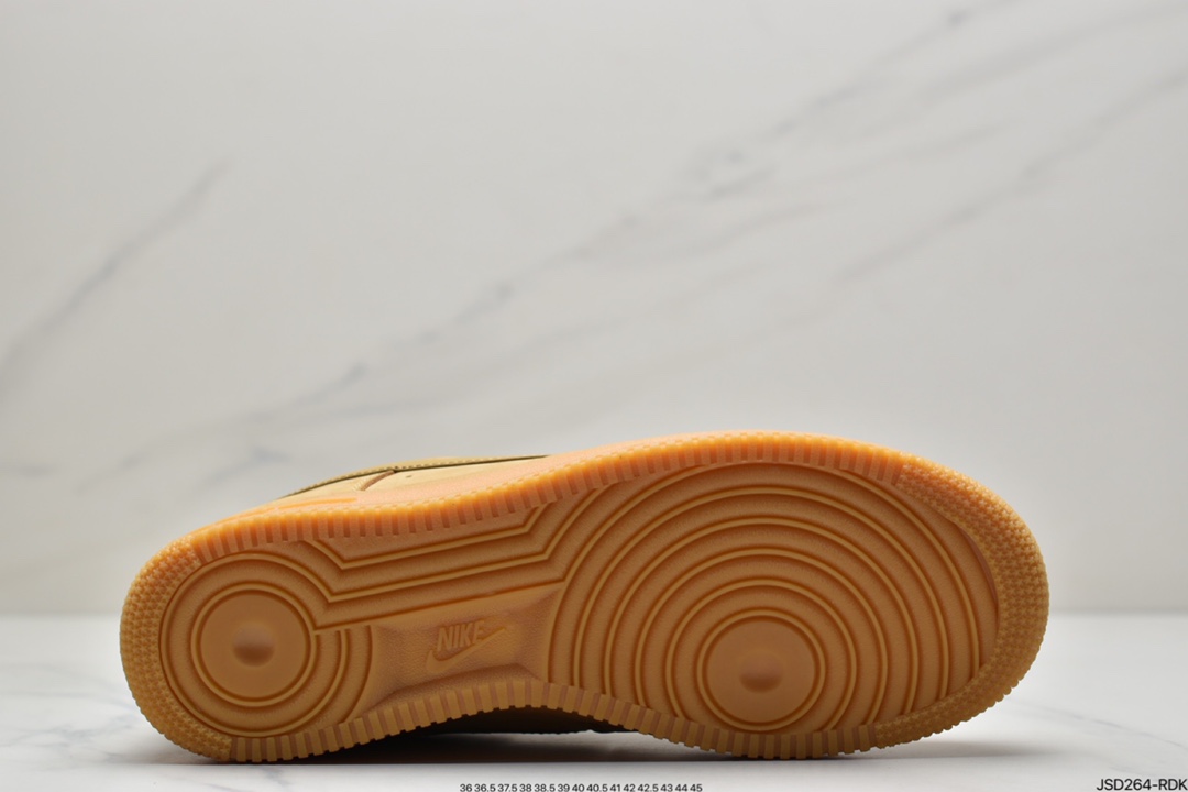 200 耐克Air Force1 Low AF1 经典款小麦色空军一号低帮休闲板鞋 CJ9179-200