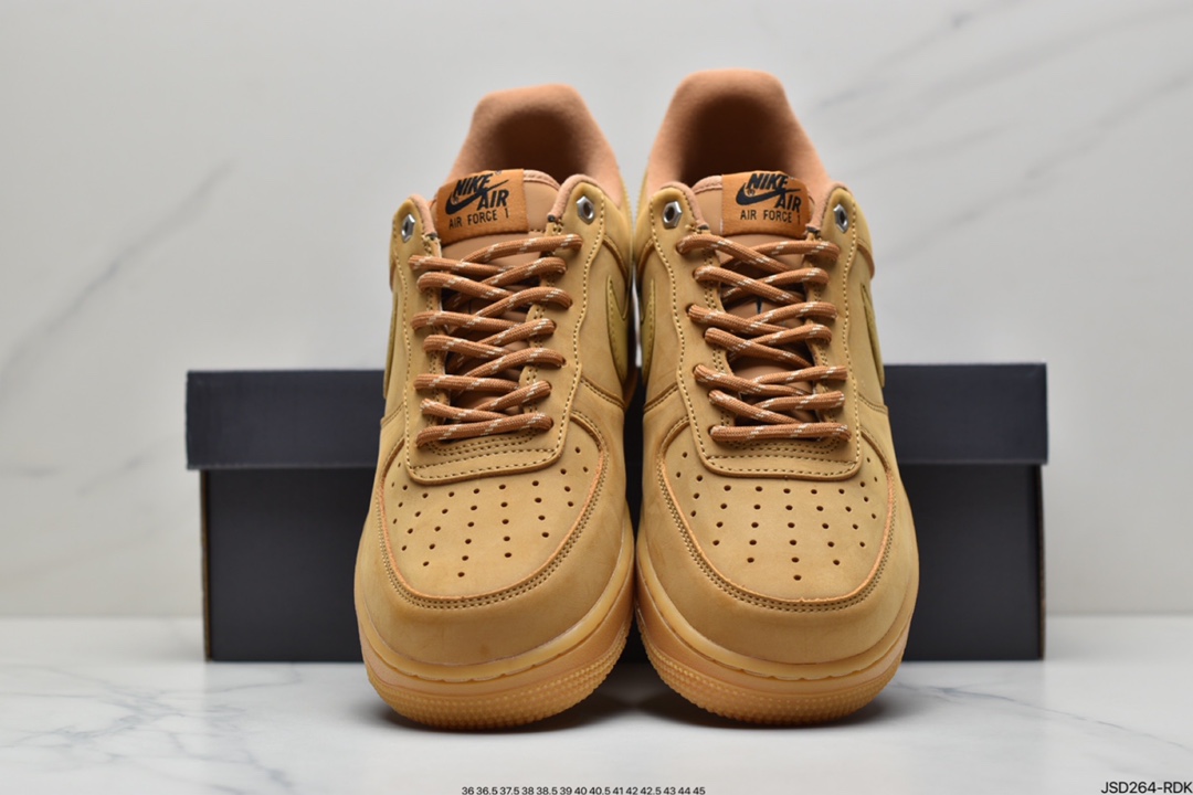 200 耐克Air Force1 Low AF1 经典款小麦色空军一号低帮休闲板鞋 CJ9179-200
