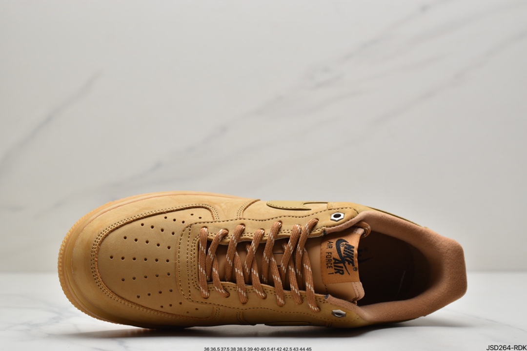 200 耐克Air Force1 Low AF1 经典款小麦色空军一号低帮休闲板鞋 CJ9179-200